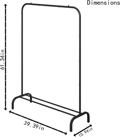 Linzinar Clothes Rack Clothing Rack Drying Hanging Garment Rack