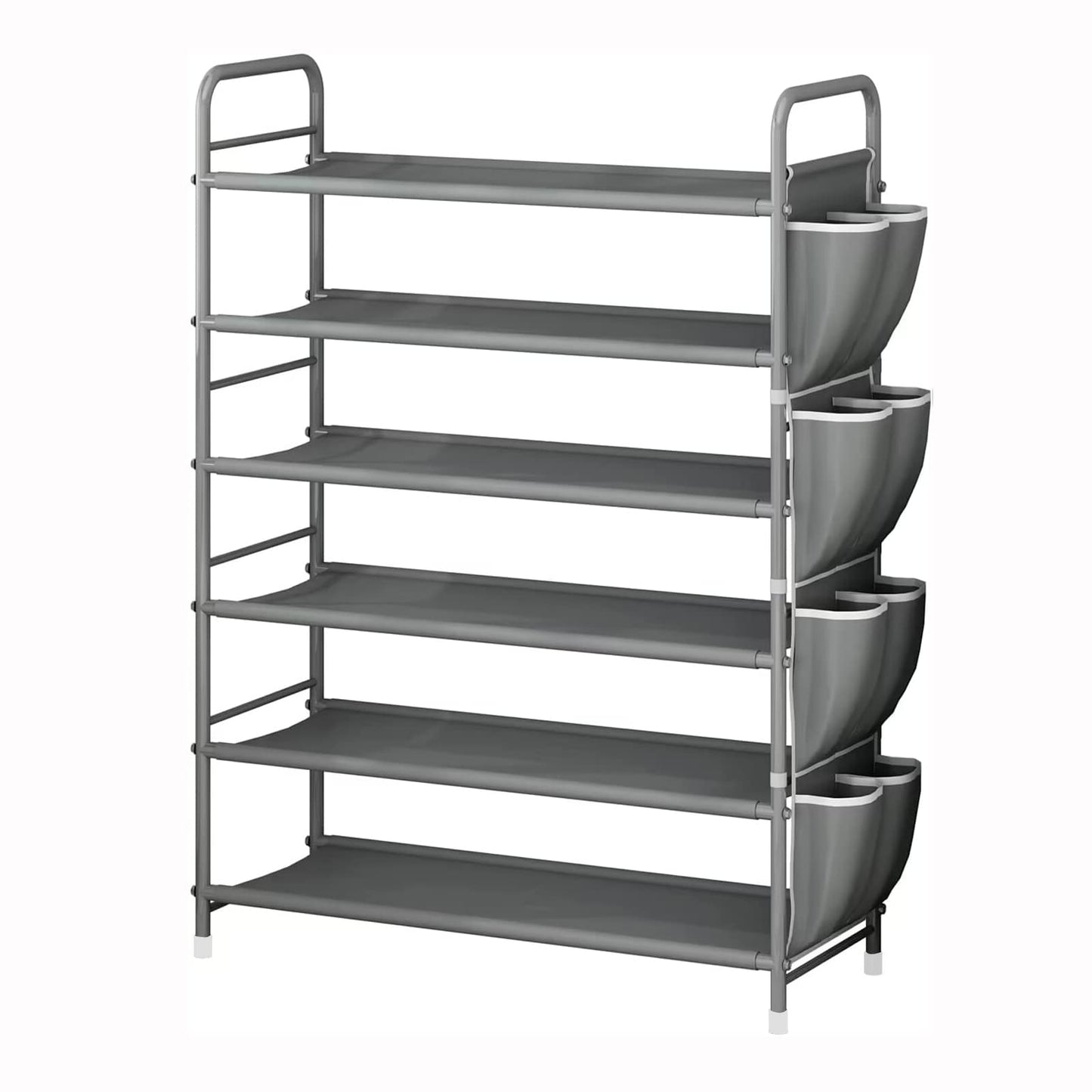 Linzinar 6 Tier Shoe Rack Storage Organizer for Entryway Closet Bedroom